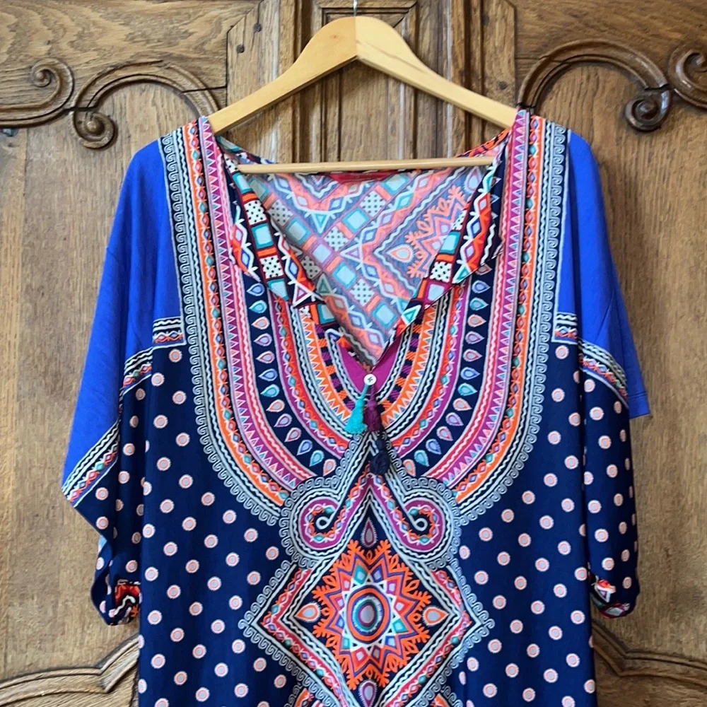 Tigerlily Swim Dress Cover Up Tunic - Picture 5 of 15